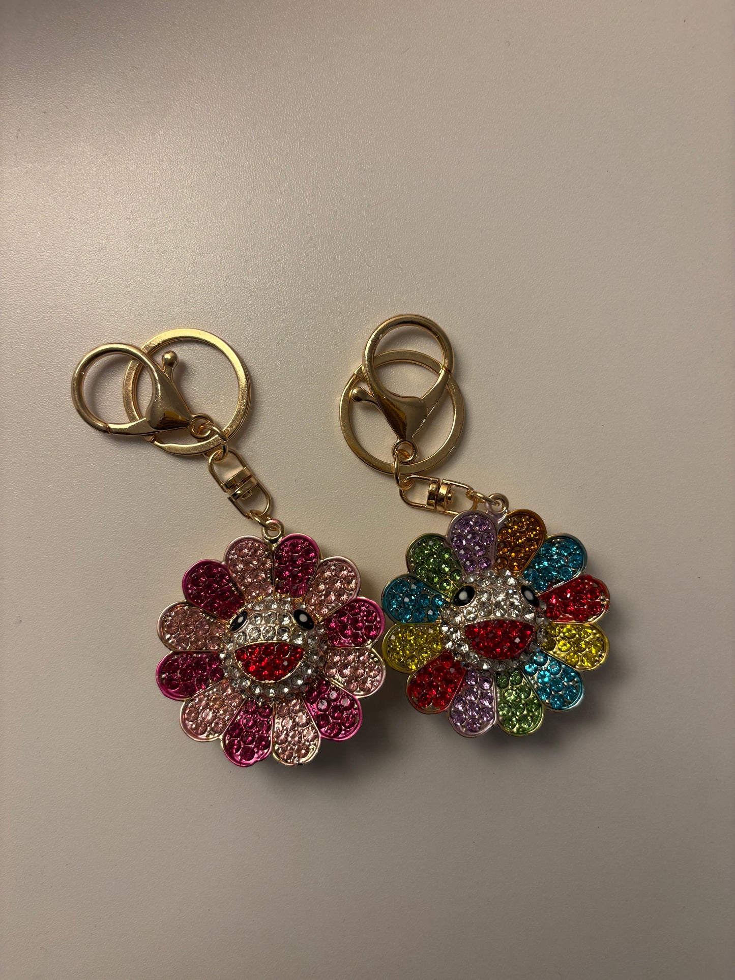Kami Flower Keychain