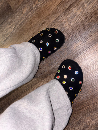 Kids Full Bling Custom Clogs (Read Description Before Purchasing)