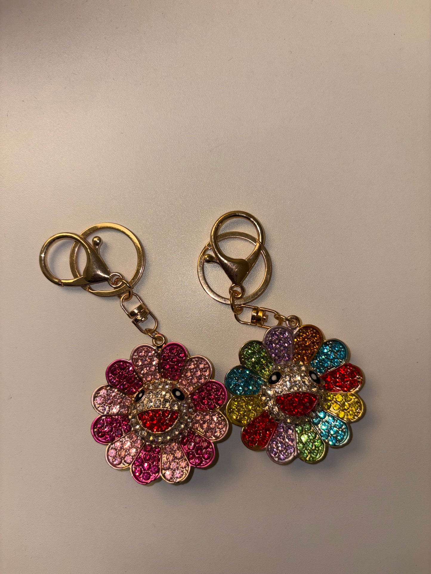 Kami Flower Keychain