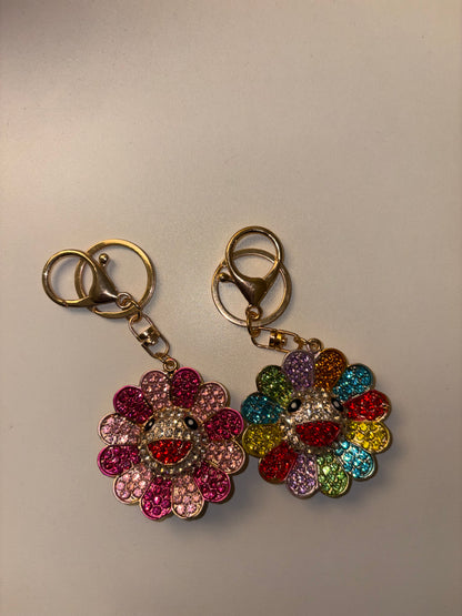 Kami Flower Keychain